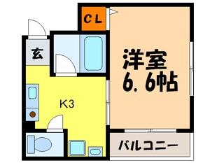 メゾン・ド・クレインの物件間取画像